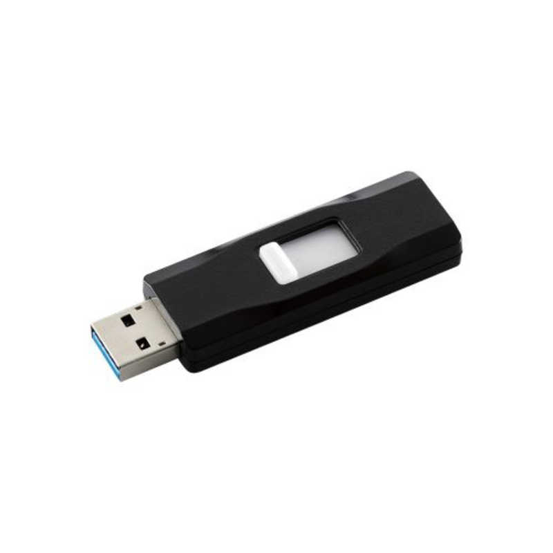 エレコム　ELECOM エレコム　ELECOM USBメモリ (Mac/Windows11対応) ［64GB /USB TypeA /USB3.2 /スライド式/5Gbps対応］ ブラック MF-UYB3064GBK MF-UYB3064GBK