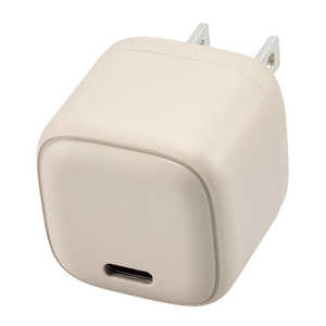 エレコム ELECOM AC充電器 PD 20W Type C ×1 折りたたみプラグ &me グレージュ MPA-ACCP7320GB エレコム ELECOM AC充電器 PD 20W Type C ×1 折りたたみプラグ &me グレージュ MPA-ACCP7320GB