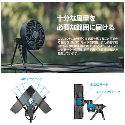 エレコム ELECOM サーキュレーター 自動首振り機能あり タイマー機能