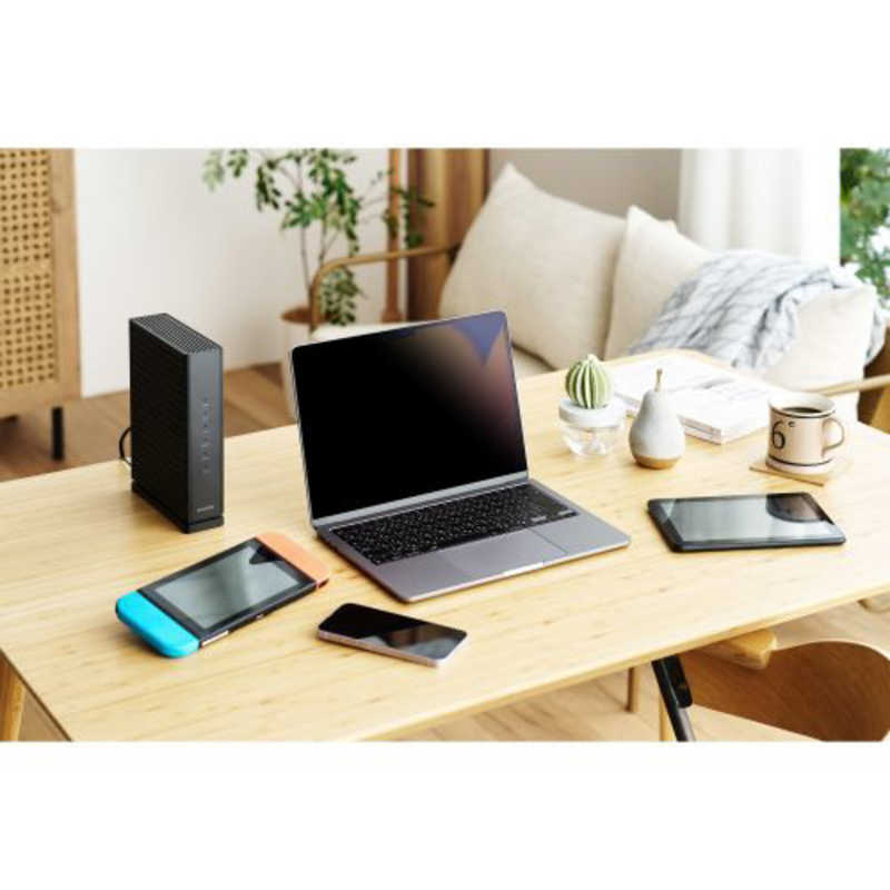 エレコム　ELECOM エレコム　ELECOM WiFi 無線LAN ルーター 親機 WiFi7 11be/11ax 2882＋688Mbps IPv6 ( IPoE ) 有線 2.5Gbps 中継器モード ブラック WRC-BE36QS-B WRC-BE36QS-B