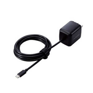 エレコム ELECOM USB Type-C 充電器 PD 45W PPS対応 Type C ケーブル 一体型 2m 折りたたみプラグ ブラック ACDC-PD8345BK エレコム ELECOM USB Type-C 充電器 PD 45W PPS対応 Type C ケーブル 一体型 2m 折りたたみプラグ ブラック ACDC-PD8345BK