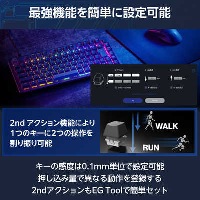 エレコム ELECOM ゲーミングキーボード/V custom/VK720A/有線 エレコム ELECOM ゲーミングキーボード/V custom/VK720A/有線