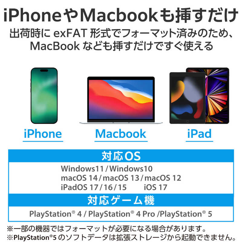 エレコム　ELECOM エレコム　ELECOM 外付けSSD USB-C＋USB-A接続 PS5/PS4対応 シルバー [250GB /ポータブル型] ESD-EPA0250GSV ESD-EPA0250GSV