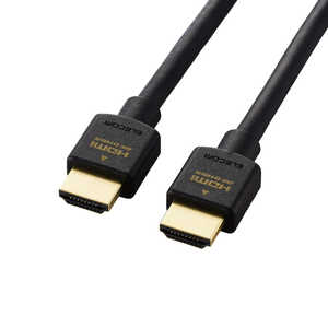 쥳 ELECOM HDMI֥ ֥å [1.5m /HDMIHDMI /ͥåб] CACHD21E15BK2