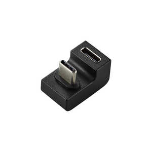 エレコム ELECOM USBアダプター U字(USB Type-C プラグ - USB Type-Cポート) ブラック MPA-CFCMUAD01BK エレコム ELECOM USBアダプター U字(USB Type-C プラグ - USB Type-Cポート) ブラック MPA-CFCMUAD01BK
