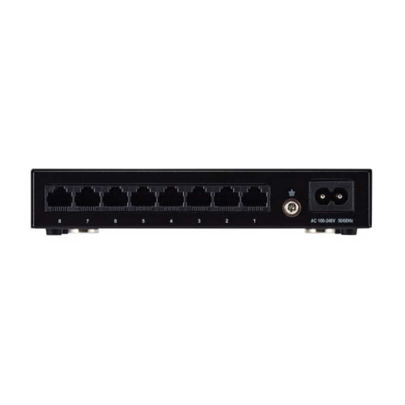 エレコム　ELECOM エレコム　ELECOM スイッチングハブ [8ポート /1Giga対応 /電源内蔵] メタル筐体 ブラック EHC-G08MN4-HJB EHC-G08MN4-HJB