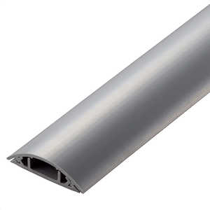 エレコム ELECOM 配線カバー 床用 モール 長さ1m × 幅45mm R形状 配線隠し ケーブルカバー グレー LD-GA1307MGY エレコム ELECOM 配線カバー 床用 モール 長さ1m × 幅45mm R形状 配線隠し ケーブルカバー グレー LD-GA1307MGY