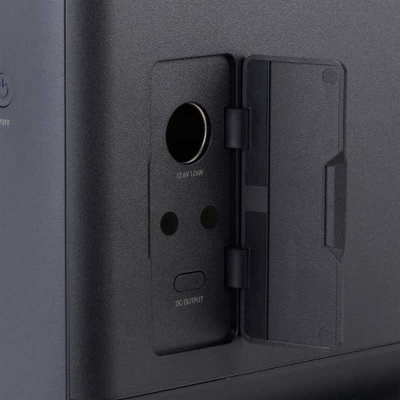 エレコム　ELECOM エレコム　ELECOM ポータブル電源 1229Wh (AC×4 Type-C×2 USB-A×4 カーアクセサリーソケット×1) ブラック DE-PS1200PBK DE-PS1200PBK