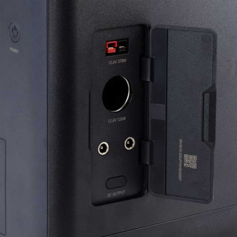 エレコム　ELECOM エレコム　ELECOM ポータブル電源 1229Wh (AC×4 Type-C×2 USB-A×4 カーアクセサリーソケット×1) ブラック DE-PS1200PBK DE-PS1200PBK