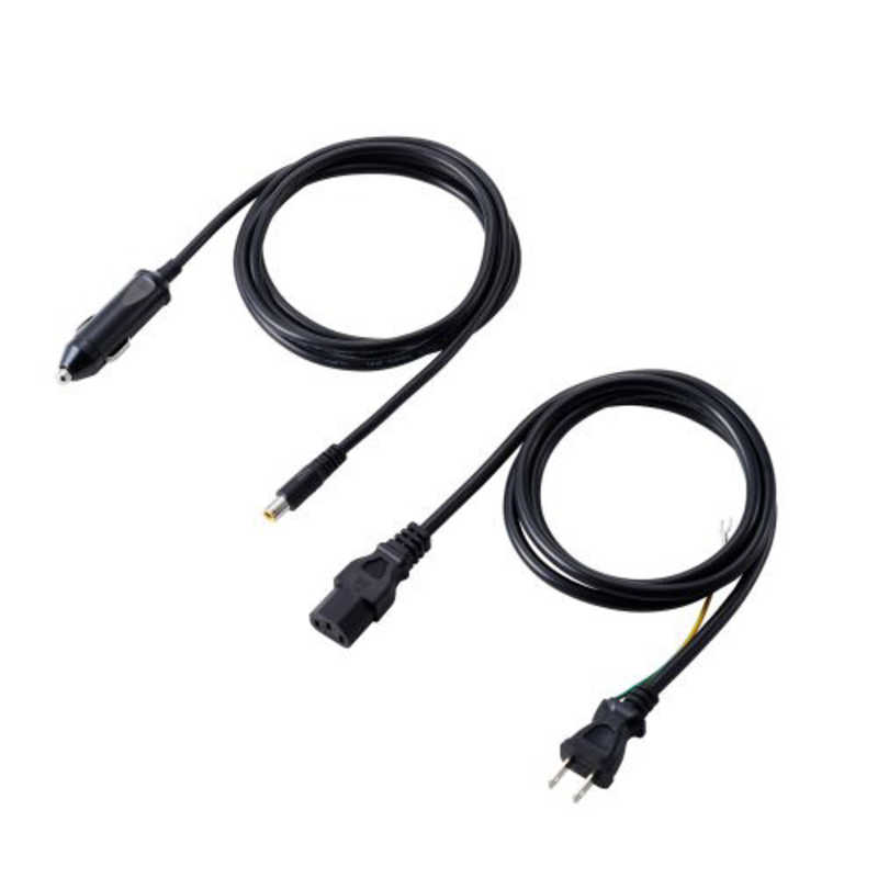 エレコム　ELECOM エレコム　ELECOM ポータブル電源 512Wh (AC×2 Type-C×2 USB-A×2 カーアクセサリーソケット×1) ブラック DE-PS500PBK DE-PS500PBK