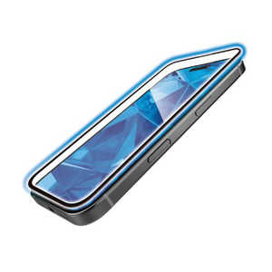 エレコム ELECOM iPhone 16(6.1インチ)ガラスフィルム フレーム付き ゴリラ 0.21mm BLC PMA24AFLGFOBL エレコム ELECOM iPhone 16(6.1インチ)ガラスフィルム フレーム付き ゴリラ 0.21mm BLC PMA24AFLGFOBL
