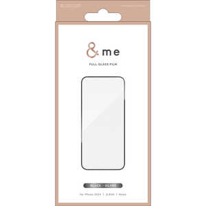 GR ELECOM iPhone 16(6.1C`)KXtB me tKX CXg[t[ ^bNu[ PMA24AFLGGRSSV