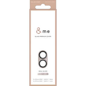 エレコム ELECOM iPhone 16/16 Plus用 レンズフィルム カメラレンズカバー ガラス &me 全面グリッター PMA24AFLLP6PU エレコム ELECOM iPhone 16/16 Plus用 レンズフィルム カメラレンズカバー ガラス &me 全面グリッター PMA24AFLLP6PU