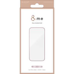 エレコム ELECOM iPhone 16 Pro(6.3インチ)用 ガラスフィルム 高透明 全面保護 強化ガラス 表面硬度10H メタリック &me ピンクゴールド PM-A24CFLGGRPNM エレコム ELECOM iPhone 16 Pro(6.3インチ)用 ガラスフィルム 高透明 全面保護 強化ガラス 表面硬度10H メタリック &me ピンクゴールド PM-A24CFLGGRPNM