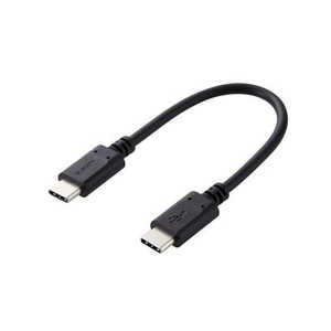 エレコム ELECOM USB2.0ケーブル USB Type-C to Type-C 0.1m PD 60W 急速充電 転送 ブラック MPA-XCC01PNBK エレコム ELECOM USB2.0ケーブル USB Type-C to Type-C 0.1m PD 60W 急速充電 転送 ブラック MPA-XCC01PNBK