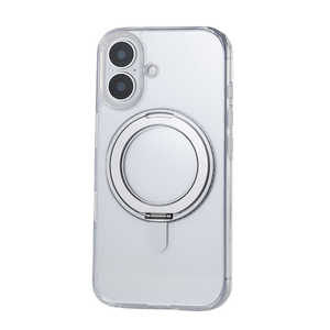 エレコム ELECOM iPhone 16(6.1インチ)ハイブリッドケース MAGKEEP スタンド シルバー PMA24AMAGSTGY エレコム ELECOM iPhone 16(6.1インチ)ハイブリッドケース MAGKEEP スタンド シルバー PMA24AMAGSTGY
