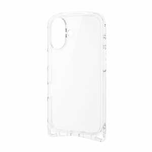 エレコム ELECOM iPhone 16(6.1インチ)TOUGHIM LITE ストラップホール付き クリア PMA24ATSLASHCR エレコム ELECOM iPhone 16(6.1インチ)TOUGHIM LITE ストラップホール付き クリア PMA24ATSLASHCR