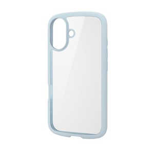 エレコム ELECOM iPhone 16(6.1インチ)TOUGHIM LITE フレームカラー ブルー PMA24ATSLFCBU エレコム ELECOM iPhone 16(6.1インチ)TOUGHIM LITE フレームカラー ブルー PMA24ATSLFCBU