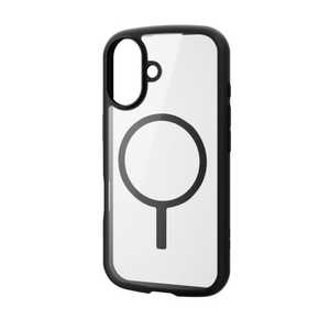 エレコム ELECOM iPhone 16(6.1インチ)TOUGHIM LITE フレームカラー MAGKEEP ブラック PMA24ATSLFCMBK エレコム ELECOM iPhone 16(6.1インチ)TOUGHIM LITE フレームカラー MAGKEEP ブラック PMA24ATSLFCMBK