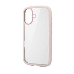 エレコム ELECOM iPhone 16(6.1インチ)TOUGHIM LITE フレームカラー ピンク PMA24ATSLFCPN エレコム ELECOM iPhone 16(6.1インチ)TOUGHIM LITE フレームカラー ピンク PMA24ATSLFCPN