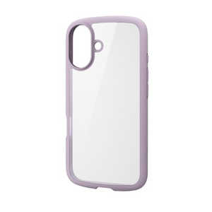 エレコム ELECOM iPhone 16(6.1インチ)TOUGHIM LITE フレームカラー ラベンダー PMA24ATSLFCPU エレコム ELECOM iPhone 16(6.1インチ)TOUGHIM LITE フレームカラー ラベンダー PMA24ATSLFCPU