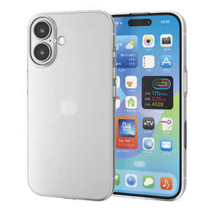 エレコム ELECOM iPhone 16(6.1インチ)ソフトケース 薄型 クリア PMA24AUCUCR エレコム ELECOM iPhone 16(6.1インチ)ソフトケース 薄型 クリア PMA24AUCUCR