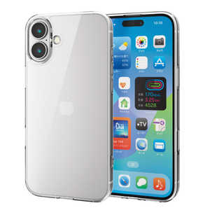 エレコム ELECOM iPhone 16 Plus(6.7インチ) ハイブリッドケース クリア PMA24BHVCKCR エレコム ELECOM iPhone 16 Plus(6.7インチ) ハイブリッドケース クリア PMA24BHVCKCR