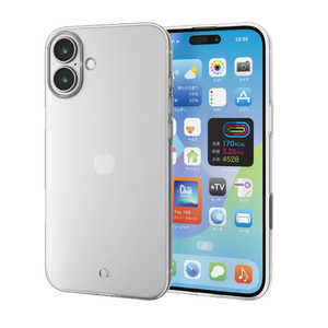 エレコム ELECOM iPhone 16 Plus(6.7インチ) ソフトケース 極 クリア PMA24BUCTCR エレコム ELECOM iPhone 16 Plus(6.7インチ) ソフトケース 極 クリア PMA24BUCTCR