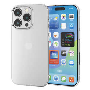 エレコム ELECOM iPhone 16 Pro(6.3インチ) ソフトケース 薄型 クリア PMA24CUCUCR エレコム ELECOM iPhone 16 Pro(6.3インチ) ソフトケース 薄型 クリア PMA24CUCUCR