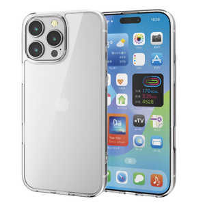 エレコム ELECOM iPhone 16 Pro Max(6.9インチ) ハイブリッドケース ガラス スタンダード クリア PMA24DHVCG1CR エレコム ELECOM iPhone 16 Pro Max(6.9インチ) ハイブリッドケース ガラス スタンダード クリア PMA24DHVCG1CR