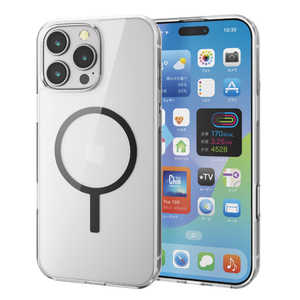 エレコム ELECOM iPhone 16 Pro Max(6.9インチ) ハイブリッドケース MAGKEEP PMA24DMAG02BK エレコム ELECOM iPhone 16 Pro Max(6.9インチ) ハイブリッドケース MAGKEEP PMA24DMAG02BK