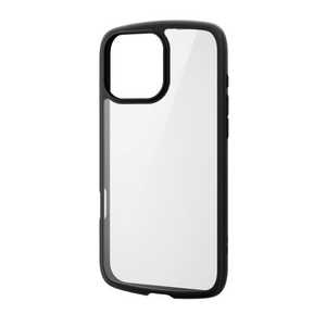 エレコム ELECOM iPhone 16 Pro Max(6.9インチ) TOUGHIM LITE フレームカラー ブラック PMA24DTSLFCBK エレコム ELECOM iPhone 16 Pro Max(6.9インチ) TOUGHIM LITE フレームカラー ブラック PMA24DTSLFCBK