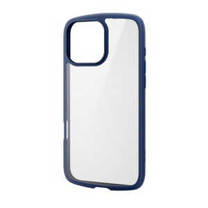 エレコム ELECOM iPhone 16 Pro Max(6.9インチ) TOUGHIM LITE フレームカラー ネイビー PMA24DTSLFCNV エレコム ELECOM iPhone 16 Pro Max(6.9インチ) TOUGHIM LITE フレームカラー ネイビー PMA24DTSLFCNV
