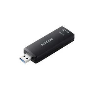 エレコム ELECOM WiFi 無線LAN 子機 2880+2880+688Mbps Wi-Fi 7 11be/ax ブラック WDC-BE28TU3-B エレコム ELECOM WiFi 無線LAN 子機 2880+2880+688Mbps Wi-Fi 7 11be/ax ブラック WDC-BE28TU3-B