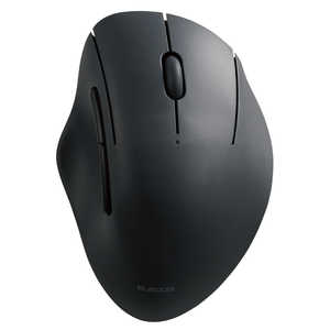 エレコム ELECOM マウス SHELLPHA Mサイズ 抗菌 [BlueLED /無線 /5ボタン /Bluetooth・USB] ブラック M-SH20MBSKBK