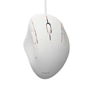 エレコム ELECOM 有線 USB マウス 静音 5ボタン エルゴノミクス 抗菌 Mサイズ SHELLPHA ホワイト M-SH20UBSKWH エレコム ELECOM 有線 USB マウス 静音 5ボタン エルゴノミクス 抗菌 Mサイズ SHELLPHA ホワイト M-SH20UBSKWH