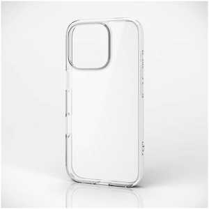 エレコム ELECOM iPhone 16 Pro(6.3インチ) ハイブリッドケース クリア PMCA24CHVCKCR エレコム ELECOM iPhone 16 Pro(6.3インチ) ハイブリッドケース クリア PMCA24CHVCKCR