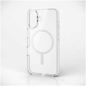 エレコム ELECOM iPhone 16(6.1インチ)ハイブリッドケース MAGKEEP ホワイト PMCA24AMAG02WH エレコム ELECOM iPhone 16(6.1インチ)ハイブリッドケース MAGKEEP ホワイト PMCA24AMAG02WH