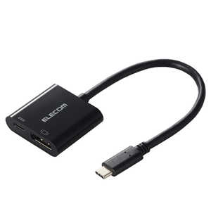 エレコム ELECOM USB Type-C - DisplayPort 変換 USB-C プラグ to DP ( ディスプレイポート )×1 USB-C充電ポート×1 4K 60Hz PD 60W ブラック AD-CDPPDBK2 エレコム ELECOM USB Type-C - DisplayPort 変換 USB-C プラグ to DP ( ディスプレイポート )×1 USB-C充電ポート×1 4K 60Hz PD 60W ブラック AD-CDPPDBK2