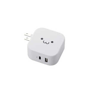 エレコム ELECOM USB Type-C コンセント 充電器 PD 20W 合計出力32W 急速充電 USB-C ×1 USB-A ×1 折りたたみプラグ PSE認証品 しろちゃん MPA-ACCP20XWF エレコム ELECOM USB Type-C コンセント 充電器 PD 20W 合計出力32W 急速充電 USB-C ×1 USB-A ×1 折りたたみプラグ PSE認証品 しろちゃん MPA-ACCP20XWF