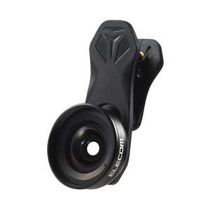 エレコム ELECOM セルカレンズ 広角レンズ 0.6倍 ブラック P-SLW06BK エレコム ELECOM セルカレンズ 広角レンズ 0.6倍 ブラック P-SLW06BK