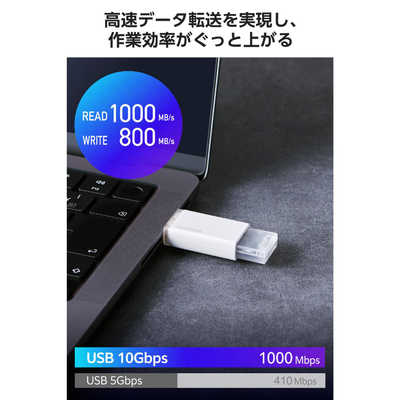 USB Type-C(TM)/USB-Aコネクター対応外付けポータブルSSD | エレコム