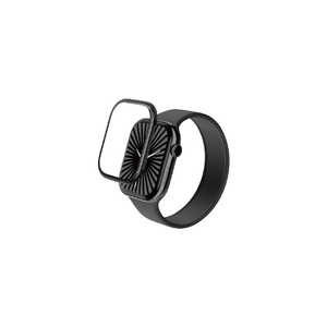 エレコム ELECOM アップルウォッチ ガラス フィルム (42mm) 全面保護 表面硬度10H 高透明 極薄 0.15mm フレーム付 ブラック AW-24BFLGS2R エレコム ELECOM アップルウォッチ ガラス フィルム (42mm) 全面保護 表面硬度10H 高透明 極薄 0.15mm フレーム付 ブラック AW-24BFLGS2R
