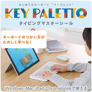 エレコム ELECOM キーボード タイピング練習 シール 4種類入り 13×13mm ローマ字 一覧表付き ( Windows Mac iPad Chromebook 対応 ) KEY PALETTO TK-S-KP01 エレコム ELECOM キーボード タイピング練習 シール 4種類入り 13×13mm ローマ字 一覧表付き ( Windows Mac iPad Chromebook 対応 ) KEY PALETTO TK-S-KP01