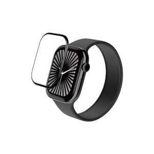 エレコム ELECOM アップルウォッチ ガラス フィルム ( Apple Watch Series 10 42mm 対応 ) ブラック AW-24BFLGOR エレコム ELECOM アップルウォッチ ガラス フィルム ( Apple Watch Series 10 42mm 対応 ) ブラック AW-24BFLGOR
