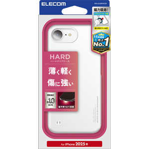 エレコム ELECOM iPhone 16e ハードケース メタルステッカー付 クリア PMA25SPVKCR エレコム ELECOM iPhone 16e ハードケース メタルステッカー付 クリア PMA25SPVKCR