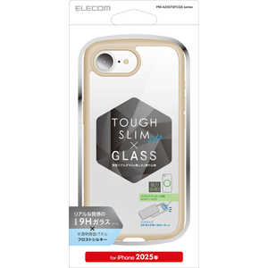 エレコム ELECOM iPhone 16e TOUGHSLIMLITE ガラスシルキー メタルステッカー カフェオレ PMA25STSFCGSBE エレコム ELECOM iPhone 16e TOUGHSLIMLITE ガラスシルキー メタルステッカー カフェオレ PMA25STSFCGSBE