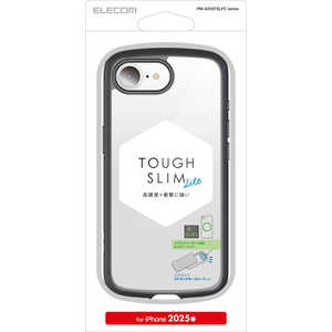 エレコム ELECOM iPhone 16e TOUGH SLIM LITE フレーム メタルステッカー付 ブラック PMA25STSLFCBK エレコム ELECOM iPhone 16e TOUGH SLIM LITE フレーム メタルステッカー付 ブラック PMA25STSLFCBK