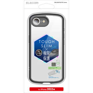 エレコム ELECOM iPhone 16e TOUGHSLIMLITE フレーム極限 メタルステッカー ブラック PMA25STSLFCKBK エレコム ELECOM iPhone 16e TOUGHSLIMLITE フレーム極限 メタルステッカー ブラック PMA25STSLFCKBK