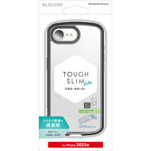 エレコム ELECOM iPhone 16e TOUGHSLIMLITE フレームシルキー メタルステッカー ブラック PMA25STSLFCSBK エレコム ELECOM iPhone 16e TOUGHSLIMLITE フレームシルキー メタルステッカー ブラック PMA25STSLFCSBK